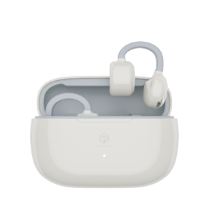 弱水时砂[2025最新款]茉莉蓝牙耳机耳夹式稳固舒适骨传导概念不入耳运动跑步开放式通话6.0