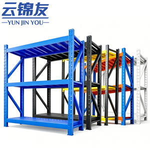 云锦友蓝色三层货架