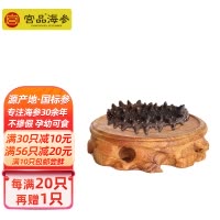 宫品海参淡干单只家用小海参3-3.4cm 1只 每满20只赠1只