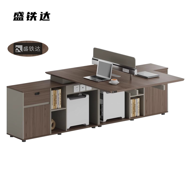 盛铁达 2人伸拉办公位1400*2400*1050mm STD-XXAZ08 张