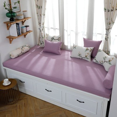 家柏饰(CORATED)北欧高密度海绵飘窗垫乳胶窗台垫定做沙发毯阳台垫榻榻米卡座 12号色 可选乳胶材质,报价联系客服