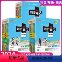 语文[人教版] 七年级/初中一年级 [正版]2024版绿卡学霸同步笔记七八九年级语文数学英语物理化学生物道德与法治历史地