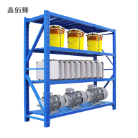 鑫佰狮承重300kg货架置物架钢制货架长150宽50高200CM