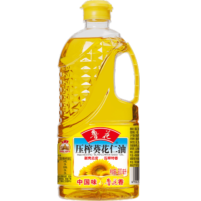 鲁花压榨葵花仁油900ml 葵花仁食用油小瓶便携装员工团购礼品