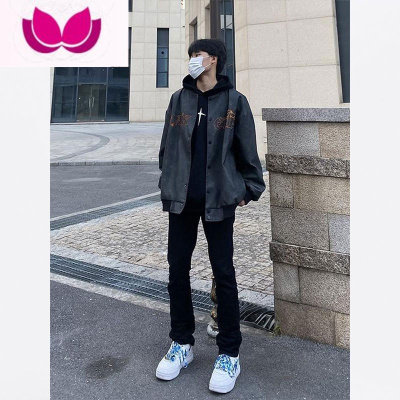 七斓黑色牛仔裤男高街江浙沪穿搭修身小脚微喇直筒长裤美式vibe风裤子