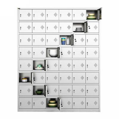 豫众诺 不锈钢碗柜 48门 个