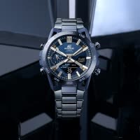 CASIO卡西欧旗舰店手表男正品Edifice限量非机械男士商务休闲太阳能蓝牙日韩石英表 男 ECB-2000YCB