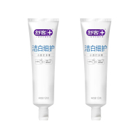 舒客+ 小苏打 牙膏(洁白护龈)120克*2支
