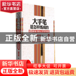 正版 大手笔是怎样炼成的(资深老秘书的公文写作秘笈实践篇) 谢亦