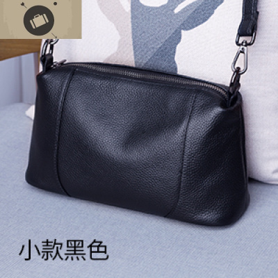 真皮包包女2020新款潮时尚百搭单肩斜挎包女小包软头层牛皮斜跨包艾狄伊娃单肩包