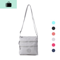 尼龙布防水女斜挎包简约百搭轻便多口袋休闲小单肩包出夏季逛街NEW LAKE