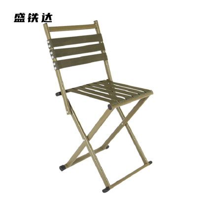 盛铁达 碳钢凳子折叠靠背马扎凳折叠凳350*290*650mm STD-MZ1002 个