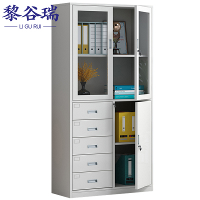 黎谷瑞钢制柜子偏五斗85*39*180cm台