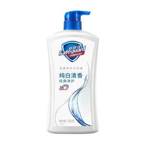 舒肤佳SAFEGUARD经典健护系列纯白清香沐浴露720ml