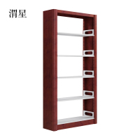 渭星学校图书馆书架阅览室书籍室铁皮家用落地定制资料档案架钢制书架