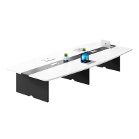 幻窕 CA232 会议桌长条桌椅简约现代职员办公桌长桌大型洽谈桌培训桌办公家具