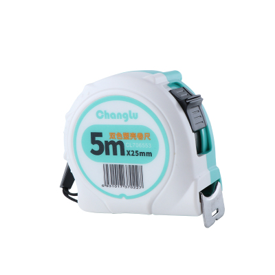 长鹿工具 双色塑壳卷尺5m*25mm 1把