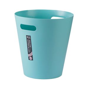 茶花干湿分类垃圾桶家用厨房无盖桌面大号分离纸篓创意拉圾桶8.3L