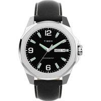 Timex/天美时石英男女士通用商务简约纯黑树脂表欧美百搭休闲手表