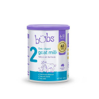 原装进口澳洲bubs贝儿 洲bubs 贝儿较大婴儿配方羊奶粉2段400g