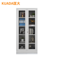 匡大 文件柜 铁皮柜 办公资料档案柜通玻五层柜 KDT319