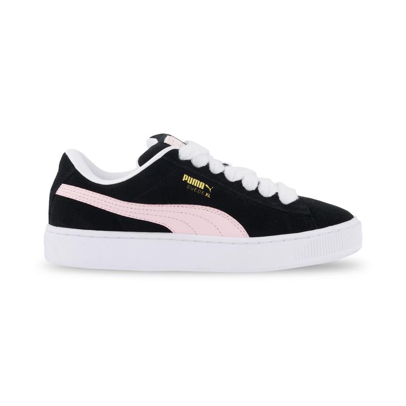 彪马(Puma)女款加厚 padded 胶底休闲运动跑步鞋经典皮革拼接潮牌
