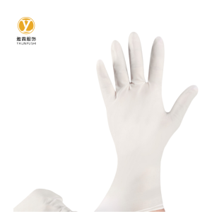 雅霖服 一次性丁晴手套YLF-DQ820 副 白色