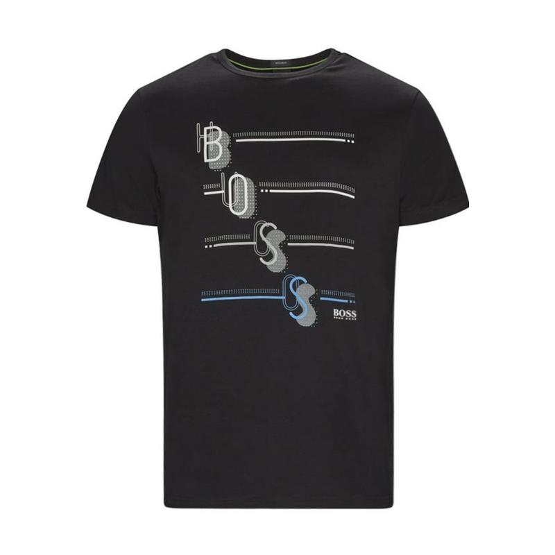 Hugo Boss男款圆领短袖T恤简约百搭透气夏季必备