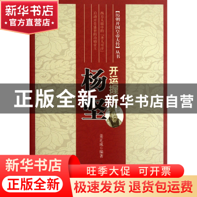 正版 开运握图(杨坚)/历朝开国皇帝大传丛书 姜正成 中国言实 978