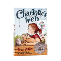 [正版图书]送音频 夏洛特的网Charlotte's Web夏洛的网英语原版 纽伯瑞奖小说外国儿童文学书籍 E.B Wh