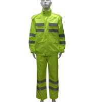 东蓓高警示防护分身雨衣2104