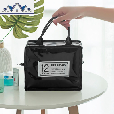 网红化妆包女小号便携韩国简约大容量手提洗漱品收纳袋ins风超火 三维工匠收纳包