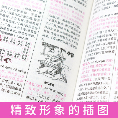 新版小学生成语词典大全书彩色本彩图版中小学中华成语大词典工具书1-6年级现代汉语多功能常用实用接龙