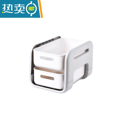 敬平日式玩具零食小推车置物架家用厨房客厅浴室收纳筐杂物收纳架带轮