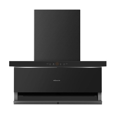 万和[双吸力]CXW-310-L03Q 25m³爆炒吸力浓烟瞬吸顶侧双吸油烟机 挥手自清洗 7字型抽油烟机