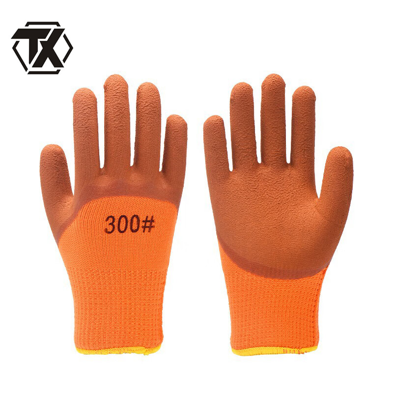 铁迅加厚涂胶线织手套S37 副