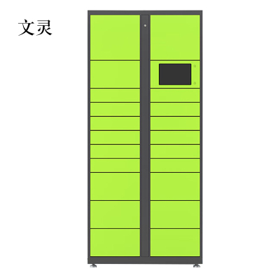 文灵智能快递柜小区快递自提柜派件柜室外寄存柜信报箱储物柜主柜21格