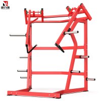 康力强商用悍马系列KLQ939站地式推举训练器健身房挂片式自由力量器械