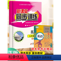 新中考英语300句+同步训练 九年级/初中三年级 [正版]2024新课堂同步训练英语九年级上册课堂辅导人教版专项训练9年