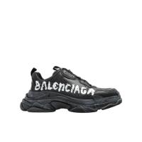 巴黎世家(Balenciaga)男款跑步鞋圆头系带运动鞋透气耐磨休闲跑步