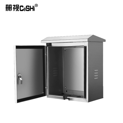 册视定制户内双层门不锈钢安防弱电箱800*600*250套