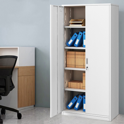 绵冠文件柜办公室钢制铁皮柜办公柜资料柜档案柜储物柜财务 凭证柜五层