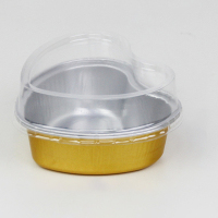 黎战 BDB-01 心形布丁杯慕斯杯20只 (计价单位:包) 金色