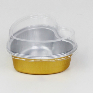 黎战 BDB-01 心形布丁杯慕斯杯20只 (计价单位:包) 金色