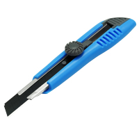 takama(高松)504018 美工刀大号18mm办公用刀壁纸刀裁纸刀旋扭锁定黑刃