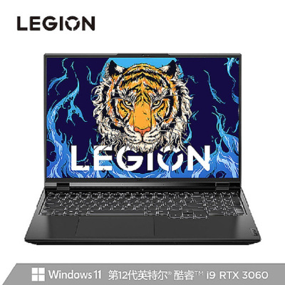 联想(Lenovo)拯救者Y9000P 16英寸游戏笔记本电脑(12代 i9-12900H 16G 512G RTX3060-6G 2.5k 165Hz 高色域)钛晶灰