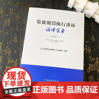 2024新书 监狱刑罚执行涉诉法律实务 中国检察出版社 9787510229800