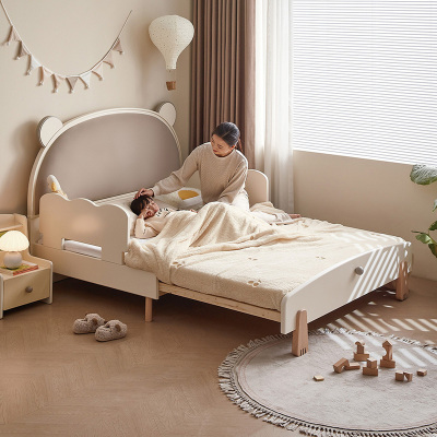 全友家居 软包床头板式床青少年卧室单人床现代简约家用折叠床