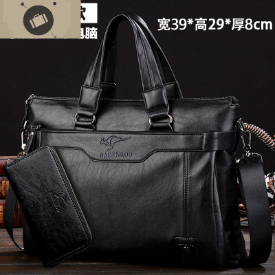 公文包男商务真皮新款男士包包头层牛皮单肩手提包斜挎包手拿男包艾狄伊娃手拿包男