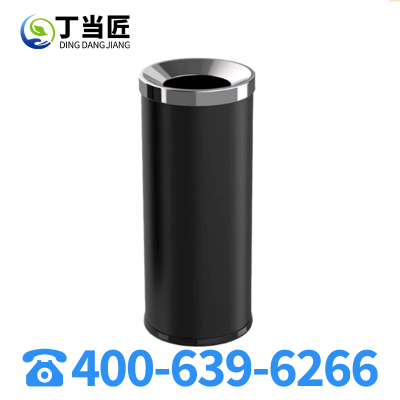 丁当匠客运大厅垃圾桶金属果皮箱垃圾箱垃圾桶不锈钢垃圾桶A195
